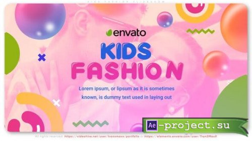 Videohive - Kids Fashion Slideshow - 26999551 - Project for After Effects