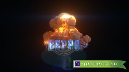 Videohive - Explosion Glitch Logo - 26977426 - Project for After Effects
