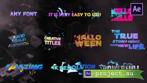 Videohive - Creative Colorful Titles | After Effects - 27020559 - Project for After Effects