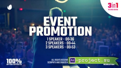 Videohive - Event Promo 123 speakers - 24353658 - Project for After Effects