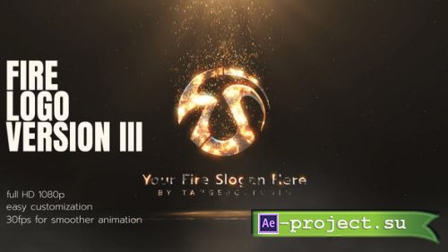 Videohive - Fire Logo 3 - 27031255 - Project for After Effects