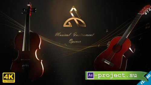 Videohive - Violin and Guitar - Musical Opener - 26993985 - Project for After Effects