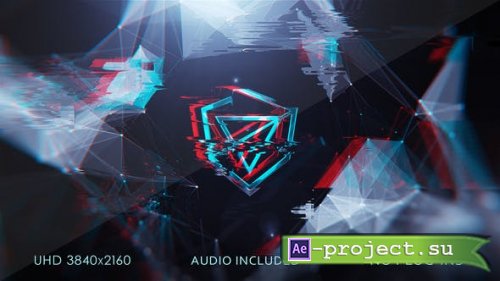 Videohive - Cinematic Glitch Logo - 26320669 - Project for After Effects