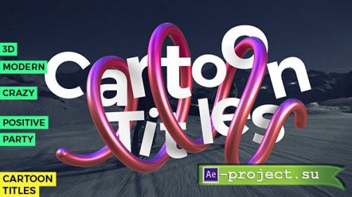 Videohive - Winding Line - Cartoon Titles - 20546719 - Project for After Effects