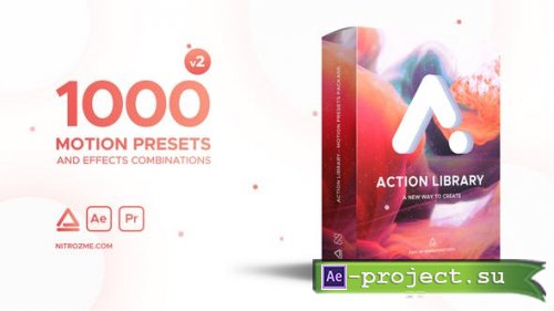Videohive - Action Library - Motion Presets Package V2 - 22243618 -  Project & Script for After Effects