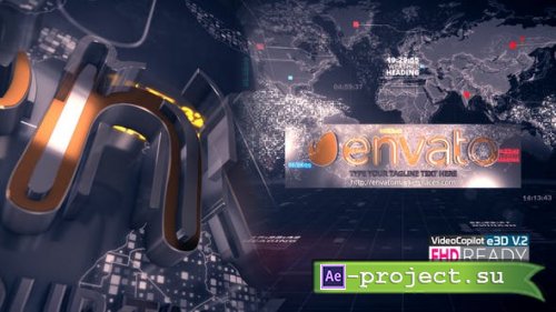 Videohive - News Ident V3 - 26041023 - Project for After Effects