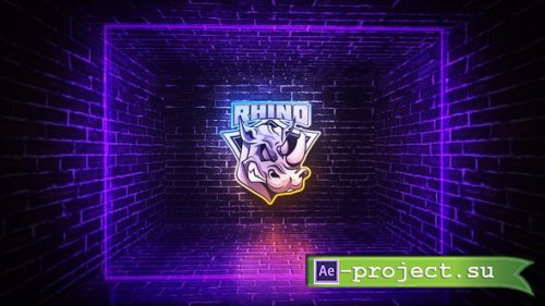 Videohive - Grunge Neon Logo - 26363635 - Project for After Effects