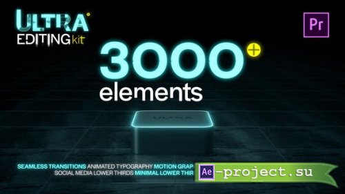 Videohive - Ultra Editing Kit | Premiere Pro V2 - 23719353 - Project for After Effects