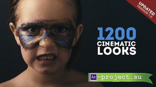 Videohive - 1200 LUTs Color Presets Pack | Cinematic Looks v.7 23447931
