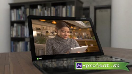 Videohive - Animation 3D Laptop - 26690511 - Project for After Effects