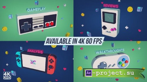 Videohive - Gaming Intro - 25512110 - Project for After Effects