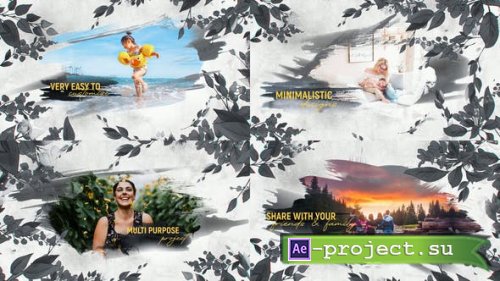 Videohive - Watercolor Slideshow - Floral - 26605095 - Project for After Effects