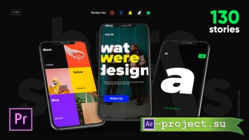 Videohive - Buro - Instagram Stories - for Premiere Pro | Essential Graphics - 27105994 - Project for After Effects