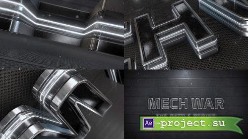 Videohive - Epic Metal Neon Logo_v2 - 27184619 - Project for After Effects