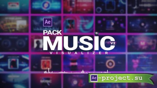 Videohive - Music Visualizer Pack - 26261391- Project for After Effects