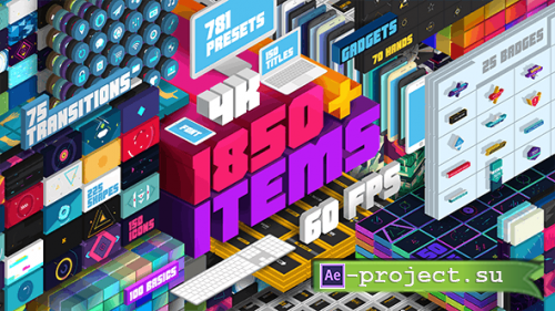 Videohive: Big Pack of Elements V1.9.11 - 19888878 - Add Ons for After Effects