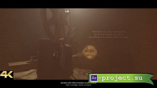 Videohive - Vintage Memories - Film Projector 2 - 27068490 - Project for After Effects