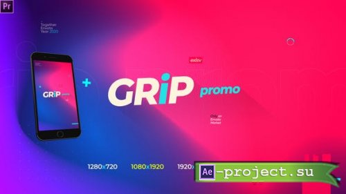 Videohive - Grip Modern Gradient Opener Promotion Instagram Storie Preimere Pro Essentials - 27232599 - Project for After Effects