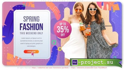 Videohive - Spring Fashion Slideshow - 27310179 - Project for After Effects
