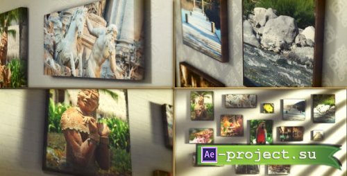 Videohive - Canvas Wrap Photo Gallery - 10827081 - Project for After Effects