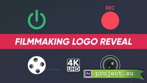 Videohive - Filmmaking Logo Opener - 25285230 - Project for After Effects