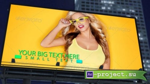 Videohive - Night Billboard - 21716904 - Project for After Effects