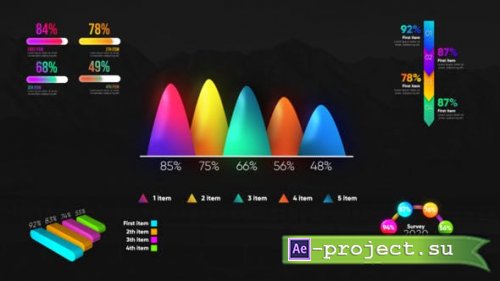 Videohive - Infographic Modern Graphs - 27371616 - Project for After Effects