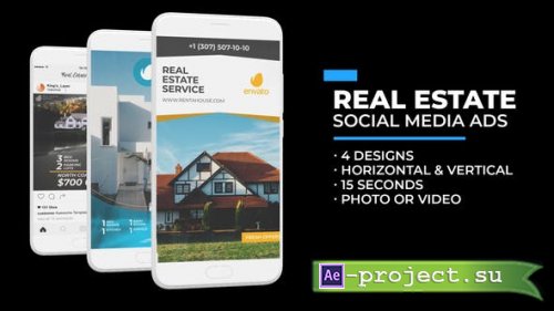Videohive - Real Estate Social Media Ads - 22555647 - Project for After Effects