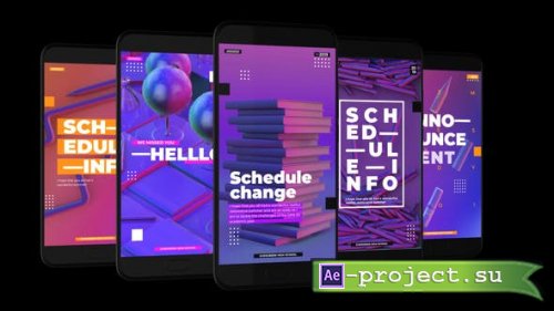 Videohive - School Instagram Stories - 24692235 - Project for After Effects