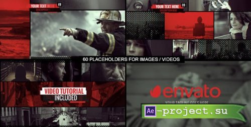 Videohive - Dynamic Glitch Sideshow - 12175636 - Project for After Effects