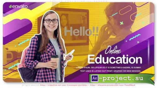 Videohive - Online Education Slideshow - 27443394 - Project for After Effects