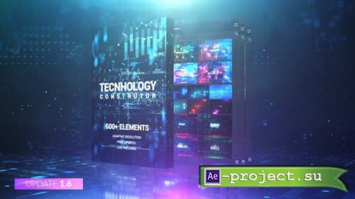 Videohive - Technology Constructor V1.5 - 25146667 - Project & Script for After Effects