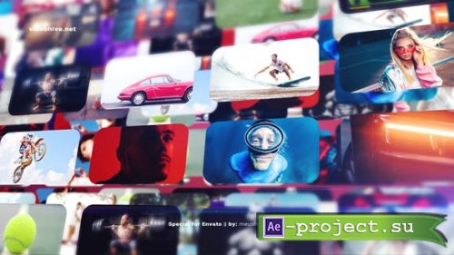 Videohive - Photo Wall Intro Logo Reveal - 27154125 - Project for After Effects
