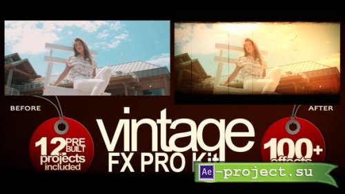 Videohive - Vintage FX PRO Kit - 27410543 - Project for After Effects