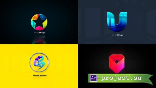 Videohive - Split 3D Logo Reveal Pack - 25745190 - Project for After Effects
