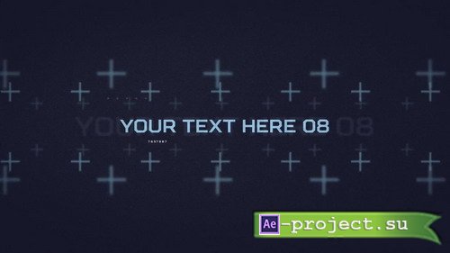 Glitchy Titles - After Effects Templates