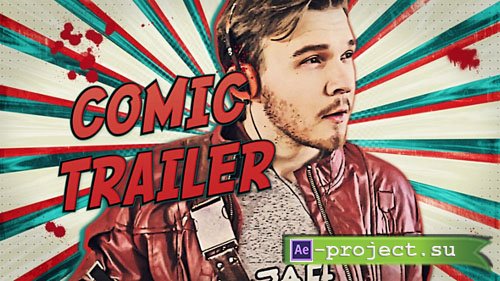 Videohive - Comic Con / Freeze Frame Trailer - 24645720 - Project for After Effects