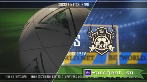Videohive - Soccer Match Intro - 27303221 - Project for After Effects