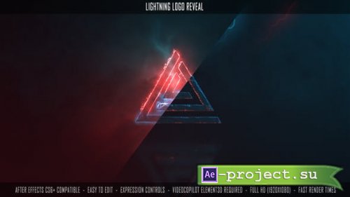 Videohive - Lightning Logo Reveal - 27483938 - Project for After Effects