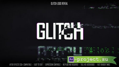 Videohive - Glitch Logo Reveal - 27534224 - Project for After Effects