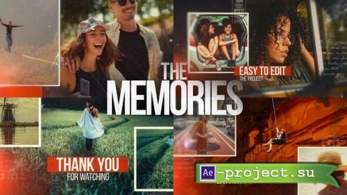 Videohive - The Memories - Cinematic Slideshow - 26477737 - Project for After Effects