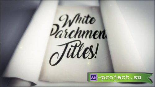 Videohive - White Scroll Titles - 27547859 - Premiere Pro Templates