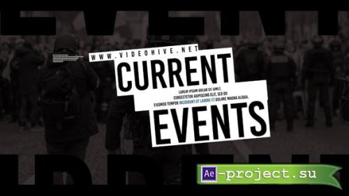  Videohive - Current Events - 27189262 - Project for After Effects