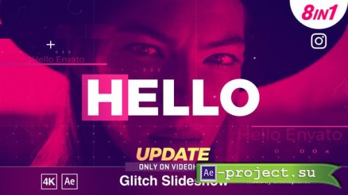 Videohive - Dynamic Glitch Slideshow - 25506235 - Project for After Effects