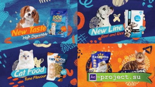 Videohive - Pet Food Slideshow - 27703566 - Project for After Effects