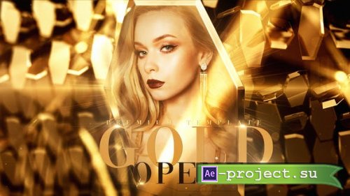 Videohive - Gold Opener - 27663254 - Project for After Effects