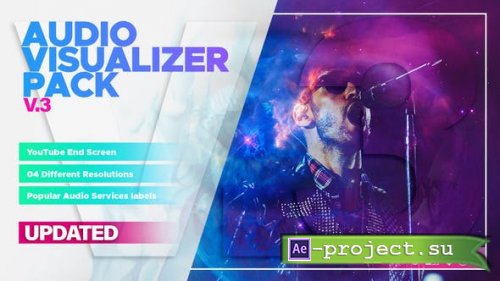 Videohive - Audio visualizer pack V3 - 24622655 - Project for After Effects