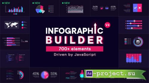 Videohive - Infographic Builder V4 - 24725873 - Project for After Effects