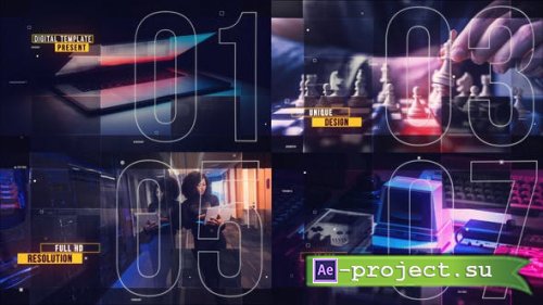 Videohive - Digital Slideshow - 27022132 - Project for After Effects