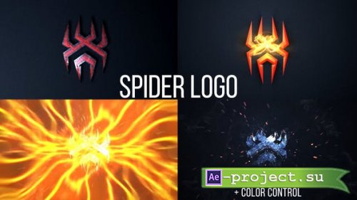 Videohive - Spider Logo - 27640281 - Project for After Effects